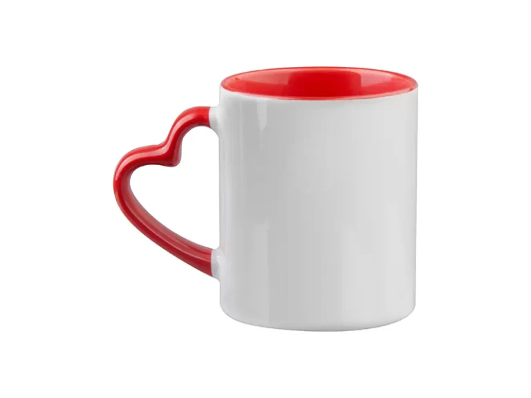 Cană Heart Red