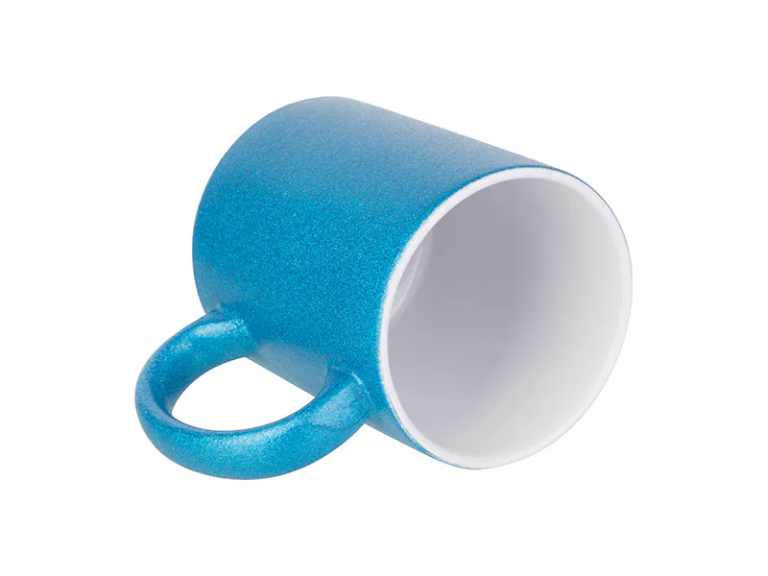 Cană Glitter Blue