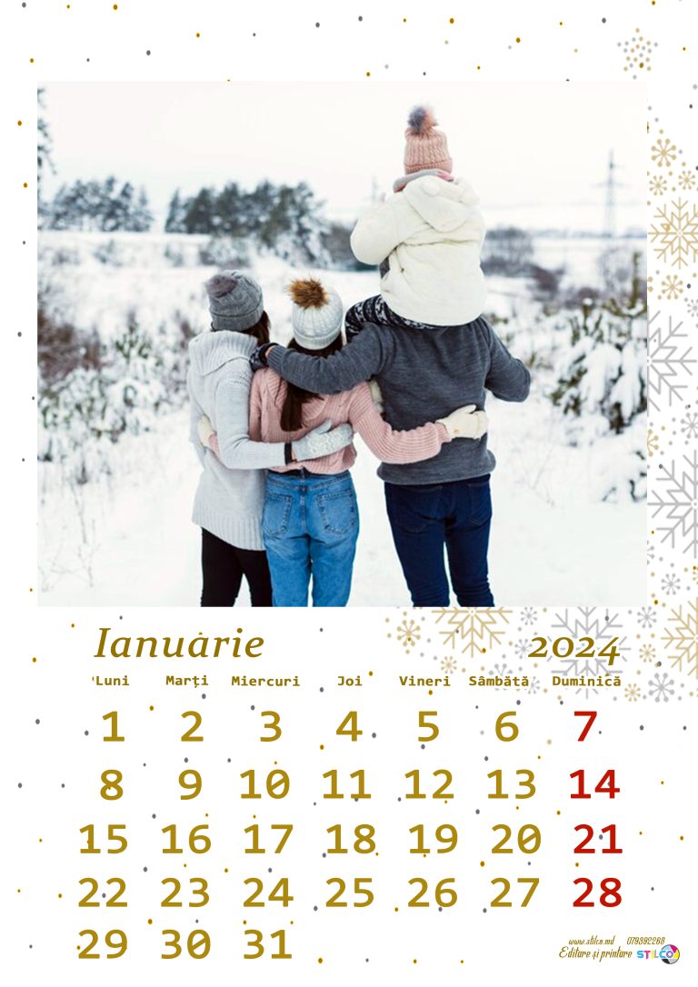 Model calendar 8