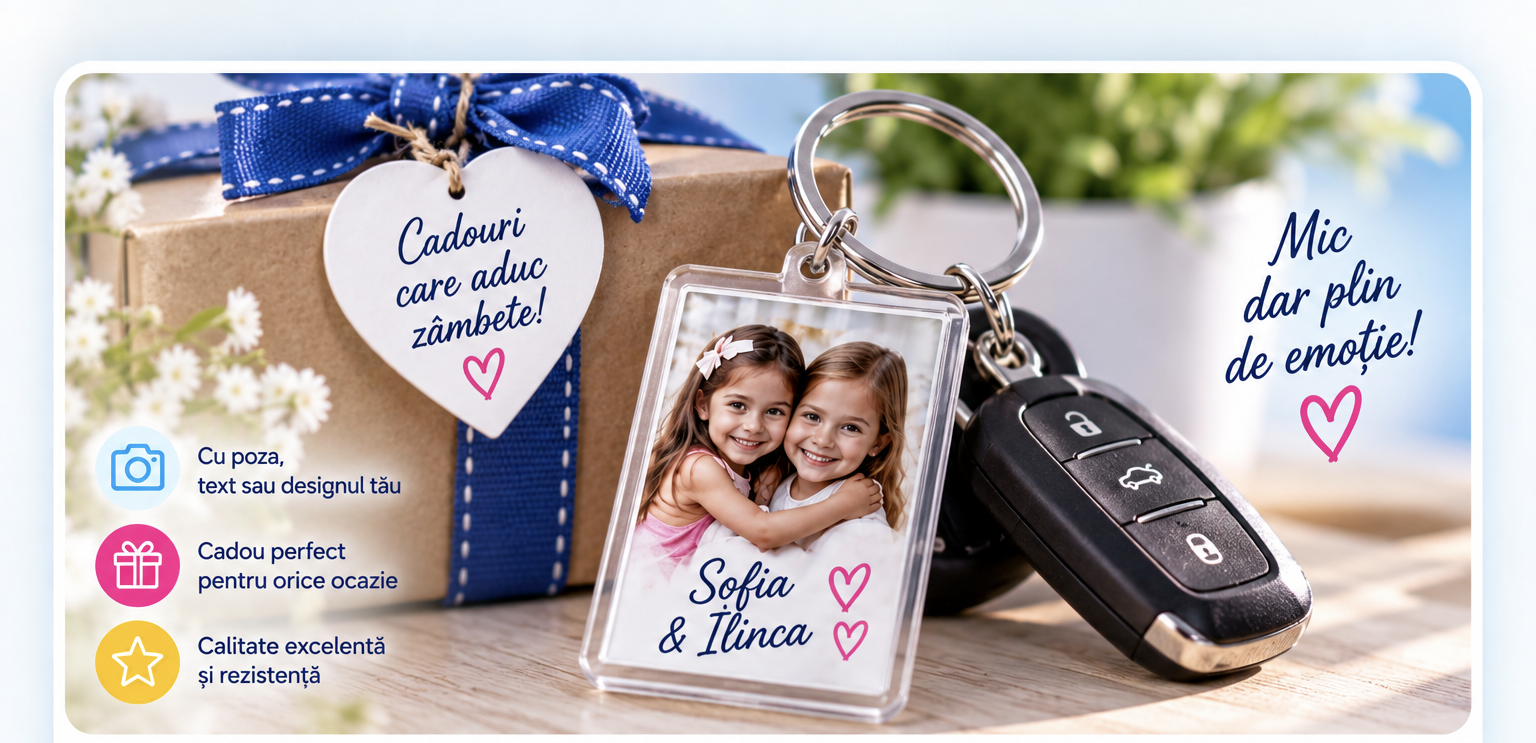 Brelocuri personalizate