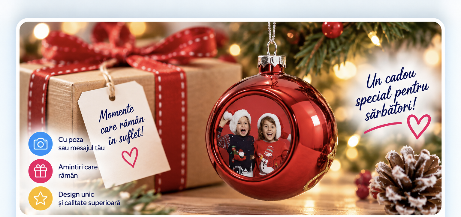 Globuri personalizate