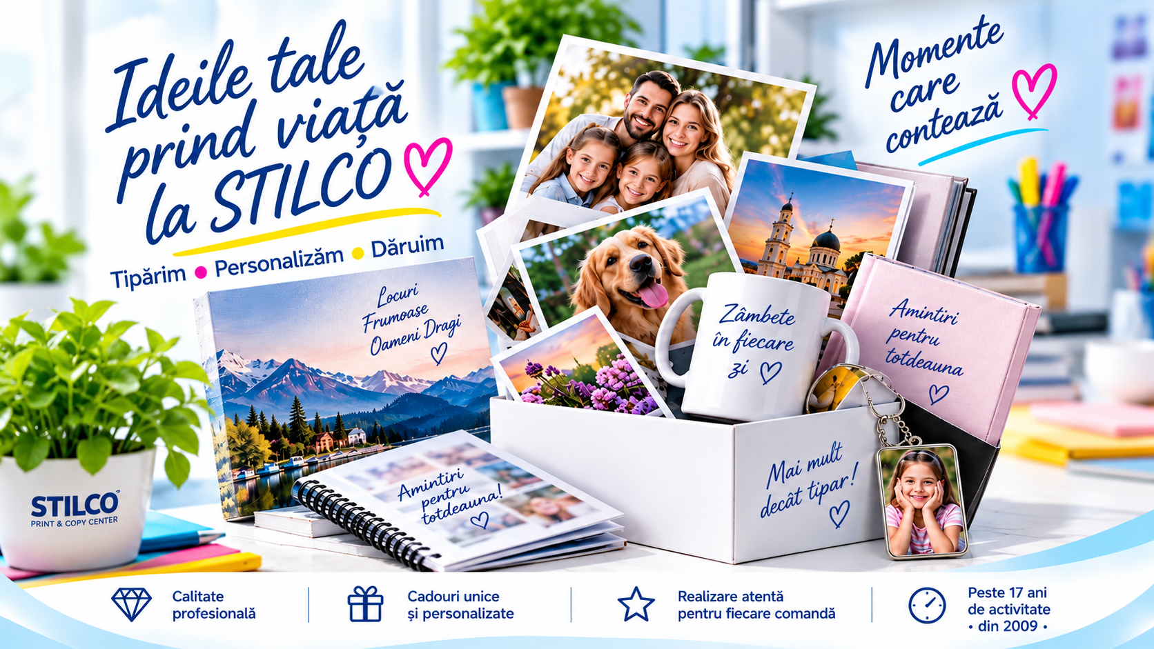 STILCO - servicii foto, tipar și cadouri personalizate