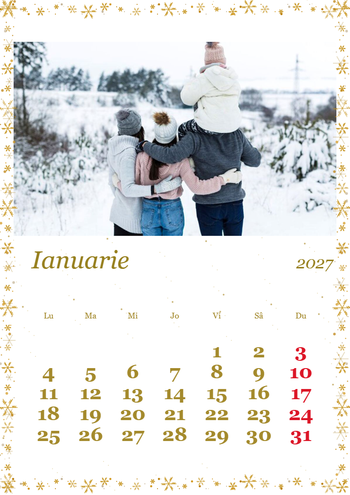 Exemplu calendar model 8